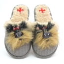 Yorkie Slippers Large
