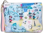 Codello Clutch Bag Mickey Mouse City Map